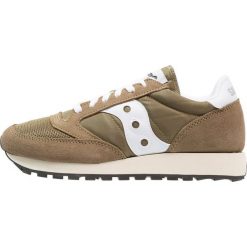 Saucony JAZZ ORIGINAL VINTAGE Tenisówki i Trampki olive/white. Zielone tenisówki damskie Saucony, z materiału. W wyprzedaży za 359,10 zł.