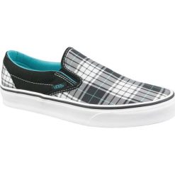 Vans Classic Slip-On VN0LYFL6W 38 Czarne. Czarne buty sportowe damskie Vans, z tkaniny, sportowe. W wyprzedaży za 249,99 zł.