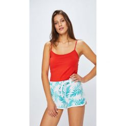 Jacqueline de Yong - Top. Czerwone bluzki damskie marki Jacqueline de Yong, s, z bawełny, casualowe, bez rękawów. W wyprzedaży za 19,90 zł.