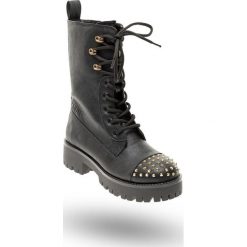 TRAPERY Versace Jeans Couture. Czarne buty trekkingowe damskie Versace Jeans Couture. Za 433,95 zł.
