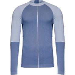 Koszulka FALKE. Niebieskie t-shirty damskie Falke, m, bez wzorów, z materiału, bez kołnierzyka, bez rękawów. Za 380,00 zł.