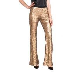 TWINSET Spodnie Złoty. Żółte spodnie damskie Twinset, s, z elastanu. Za 1096,95 zł.