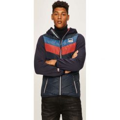 Jack & Jones - Kurtka. Niebieskie płaszcze męskie Jack & Jones, xl, bez wzorów, z poliesteru, krótkie, z kapturem. W wyprzedaży za 239,90 zł.