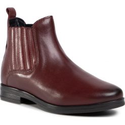 Sztyblety LASOCKI - OCE-NELA-01 Maroon. Czerwone kozaki damskie Lasocki, ze skóry, bez obcasa, na obcasie, bez zapięcia. Za 199,99 zł.