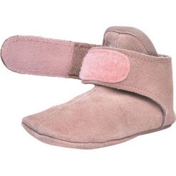 Buciki niemowlęce: Skórzane buty niemowlęce w kolorze jasnoróżowym