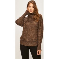 Vero Moda - Sweter. Czarne swetry damskie Vero Moda, s, bez wzorów, z poliesteru, bez rękawów, bez kaptura. W wyprzedaży za 119,90 zł.