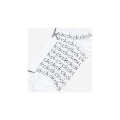 Calvin Klein 2-pack Skarpetki Biały. Białe skarpetki damskie Calvin Klein, bez wzorów, z elastanu. Za 64,95 zł.