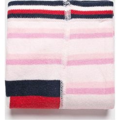 Tommy Hilfiger - Rajstopy dziecięce 62-92 cm. Białe skarpetki dziewczęce TOMMY HILFIGER, bez wzorów, z bawełny. W wyprzedaży za 29,90 zł.