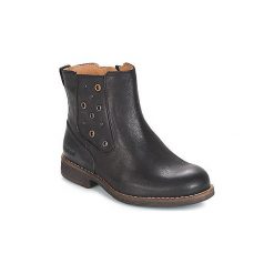 Kozaki Dziecko Kickers SMAD. Czarne kozaki dziewczęce marki Kickers. Za 321,30 zł.