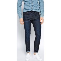 G-Star Raw - Jeansy 3301 Tapered. Niebieskie jeansy męskie G-Star RAW, bez wzorów, retro. W wyprzedaży za 269,90 zł.