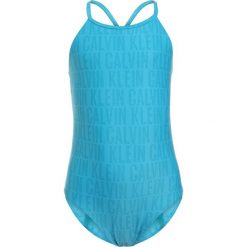 Stroje jednoczęściowe dziewczęce: Calvin Klein Swimwear Kostium kąpielowy tonic print scuba blue