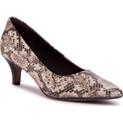 Szpilki CLARKS - Linvale Jerica 261464504 Taupe Snake. Pomarańczowe półbuty damskie Clarks, bez wzorów, ze skóry ekologicznej, eleganckie, bez obcasa, na obcasie, bez zapięcia. Za 339,00 zł.