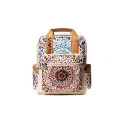 Desigual plecak damski beżowy Back Turmalina Randers. Brązowe plecaki damskie Desigual, bez wzorów. Za 349,00 zł.