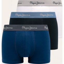 Pepe Jeans - Bokserki Zared (3-pack). Bokserki męskie Pepe Jeans, bez wzorów, z elastanu. W wyprzedaży za 139,90 zł.