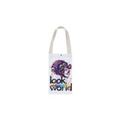 Torebka damska z printem na zakupy. Szare shopper bag damskie TXM. Za 15,99 zł.