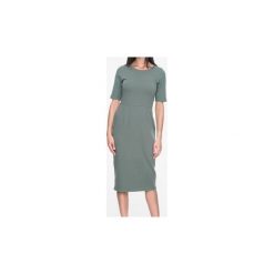 Sukienki: Sukienki długie Mosali Sukienka M021 Khaki