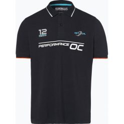 Ocean Cup - Męska koszulka polo, szary. Szare koszulki męskie Ocean Cup, xxl, z nadrukiem, z bawełny, polo, bez rękawów. Za 79,95 zł.