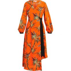 Sukienki: Warehouse SONGBIRD WRAP MIDI DRESS Długa sukienka orange