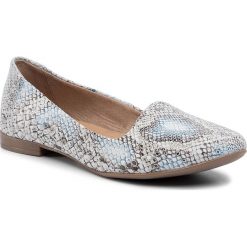 Baleriny LASOCKI - RST-IKA-03 Blue. Szare baleriny damskie Lasocki, bez wzorów, ze skóry, klasyczne, bez obcasa, na płaskiej podeszwie. Za 119,99 zł.