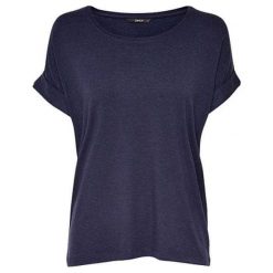 ONLY T-shirt damski Moster S / S O-Neck Top Noos Jrs Navy Blazer (rozmiar L). Niebieskie koszulki damskie ONLY, s, bez wzorów, z okrągłym kołnierzem. W wyprzedaży za 52,00 zł.