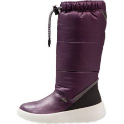Ecco UKIUK Śniegowce mauve/titanium/mauve/black. Czarne buty zimowe damskie marki ecco, na płaskiej podeszwie. W wyprzedaży za 342,30 zł.