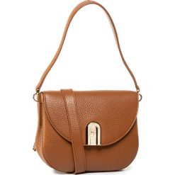 Torebka FURLA - Sleek 1057286 B BZJ6 HSF Cognac h. Pomarańczowe torebki klasyczne damskie Furla, bez wzorów, ze skóry, klasyczne, bez dodatków. Za 1329,00 zł.