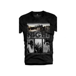 T-shirt UNDERWORLD Organic Cotton One Night. Czarne t-shirty męskie Underworld, s, z nadrukiem, z bawełny, bez kołnierzyka. Za 69,99 zł.
