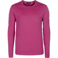 Swetry klasyczne męskie: Sweter w kolorze różowym