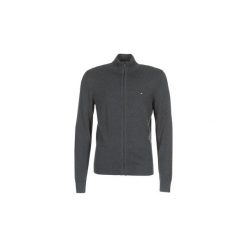 Swetry rozpinane / Kardigany Tommy Hilfiger PIMA COTTON CASHMERE ZIP THROUGH. Szare kardigany męskie marki TOMMY HILFIGER, s. Za 512,10 zł.
