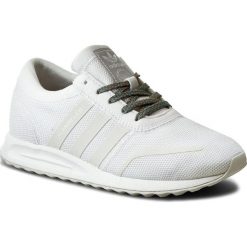 Buty adidas - Los Angeles C BA7681 Ftwwht/Ftwwht/Ftwwht. Białe półbuty dziewczęce Adidas, na sznurówki. W wyprzedaży za 199,00 zł.