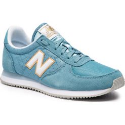 Sneakersy NEW BALANCE - WL220TPC Niebieski. Niebieskie półbuty damskie New Balance, ze skóry. W wyprzedaży za 209,00 zł.