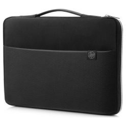 HP Torba Na Laptopa 14'' Carry Sleeve Black/Silver 3Xd34Aa. Szare torby na laptopa HP, bez wzorów. Za 49,00 zł.