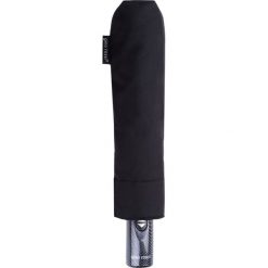 Parasol unisex. Czarne parasole marki Gino Rossi, bez wzorów. Za 129,90 zł.