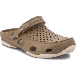 Klapki męskie: Klapki CROCS – Swiftwater Deck Clog M 203981 Khaki/Stucco