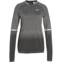 Nike Performance DriFIT Koszulka sportowa anthracite/wolf grey/dark grey/reflective silver/gradient. Szare topy sportowe damskie Nike Performance, xl, w gradientowe wzory, z materiału. W wyprzedaży za 224,25 zł.