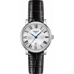 ZEGAREK TISSOT CARSON T122.210.16.033.00. Szare, analogowe zegarki damskie TISSOT, szklane. Za 1300,00 zł.