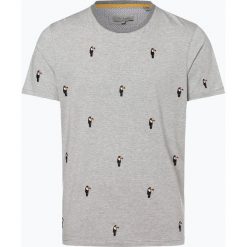 Ted Baker - T-shirt męski, szary. Szare t-shirty męskie Ted Baker, xxl, w paski, bez kołnierzyka. Za 299,95 zł.