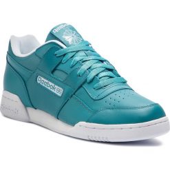 Buty Reebok - Workout Plus Mu DV4313 Mineral Mist/White. Niebieskie sneakersy męskie Reebok, ze skóry, bez zapięcia, reebok workout. W wyprzedaży za 319,00 zł.