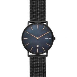 Zegarek SKAGEN - Hagen SKW6472 Black/Black. Czarne zegarki męskie Skagen. Za 809,00 zł.