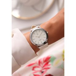 Biało-Srebrny Zegarek Timeless Power. Białe zegarki damskie marki other, srebrne. Za 29,99 zł.