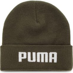 Czapka PUMA - Mid Fit Beanie 021708 04 Forest Night. Zielone czapki damskie Puma, na zimę, bez wzorów, z materiału. W wyprzedaży za 39,99 zł.