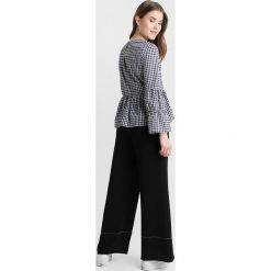 Bluzki damskie: Warehouse GINGHAM LAYERED Bluzka navy/white