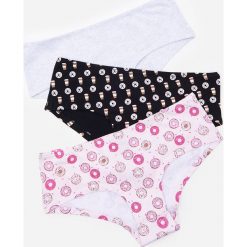 Bawełniane majtki 3 pack - Wielobarwny. Majtki damskie House, s, z bawełny. Za 39,99 zł.