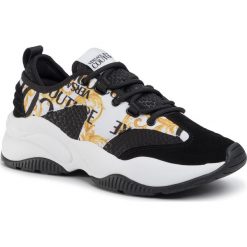 Sneakersy VERSACE JEANS COUTURE - E0YVBSI8 71384 003. Czarne sneakersy męskie Versace Jeans Couture, bez zapięcia. W wyprzedaży za 639,00 zł.