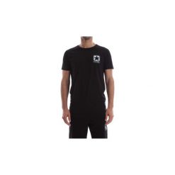 T-shirty z krótkim rękawem Converse 10007301 CREW LOGO. Czarne t-shirty męskie Converse, xl, bez wzorów, bez kołnierzyka, krótkie. Za 101,88 zł.