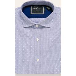 Scotch & Soda - Koszula. Niebieskie koszule męskie Scotch & Soda, s, bez wzorów, z elastanu, klasyczne, z klasycznym kołnierzykiem, z długim rękawem. W wyprzedaży za 239,90 zł.