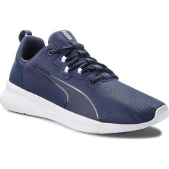 Buty PUMA - Tishatsu Runner 191070 02 Peacoat/Puma White. Niebieskie buty sportowe męskie Puma, ze skóry ekologicznej, bez zapięcia, do biegania. W wyprzedaży za 189,00 zł.
