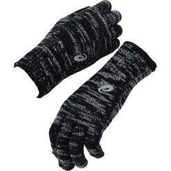 Asics Liner Glove ZC2454-0090. Czarne rękawiczki damskie Asics, bez wzorów. W wyprzedaży za 39,99 zł.