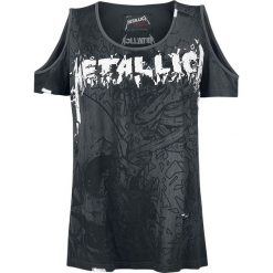 Metallica EMP Signature Collection Koszulka damska ciemnoszary. Szare t-shirty damskie marki Metallica, m, z aplikacjami, vintage, z dekoltem na plecach. Za 144,90 zł.