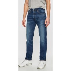 Levi's - Jeansy 501. Niebieskie jeansy męskie Levi's®, s, bez wzorów. W wyprzedaży za 299,90 zł.